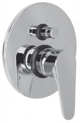 Teorema - Miscelatore Incasso Doccia Con Deviatore Cromato - Serie: Theos