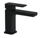 Eurorama - Miscelatore Lavabo Nero Opaco Con Piletta Click Clack 1