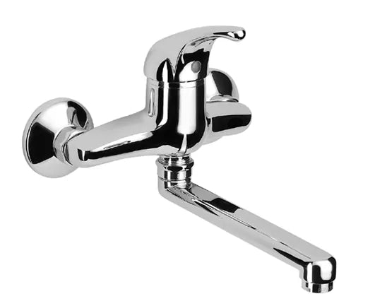 Eurorama - Miscelatore Lavello A Muro Cromato - Serie: Reve