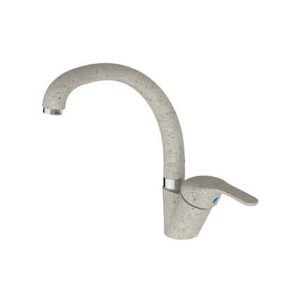 Porta&Bini - Miscelatore Lavello Canna Tonda - Colore: Granito Beige