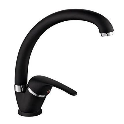 Porta&Bini - Miscelatore Lavello Canna Tonda - Colore: Nero