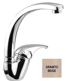 Eurorama - Miscelatore Lavello Granito Beige Canna Fusa - Serie: Reve