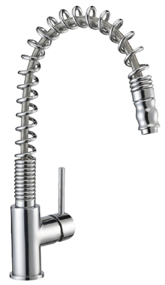 Teorema - Miscelatore Lavello Con Molla E Doccetta Estraibile