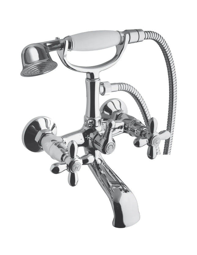 Teorema - Gruppo Vasca Completo Cromato - Serie: Daisy - Colore: Cromato - Articolo: 70157110X4