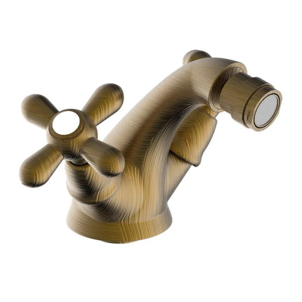 Teorema - Monoforo Bidet Canna Bassa - Serie: Daisy - Colore: Bronzato - Articolo: 70411Gg0S4