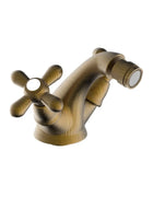 Teorema - Monoforo Bidet Canna Bassa - Serie: Daisy - Colore: Bronzato - Articolo: 70411Gg0S4
