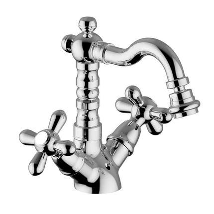Teorema - Monoforo Bidet Canna Alta - Serie: Daisy - Colore: Cromato - Articolo: 70418110X4