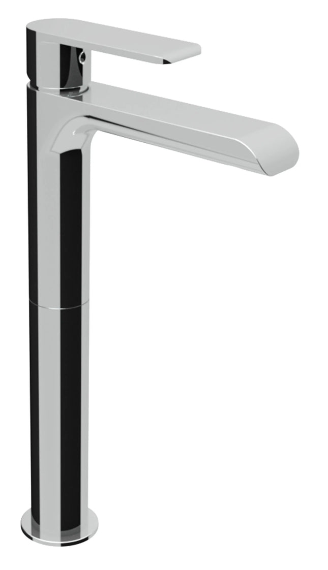 Teorema - Miscelatore Lavabo Alto Cromato Senza Scarico - Serie: Xs