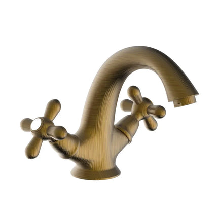 Teorema - Monoforo Lavabo Canna Bassa - Serie: Daisy - Colore: Bronzato - Articolo: 70300Gg0S4
