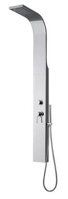 Pannello Doccia Queen In Acciaio Inox Specchiato