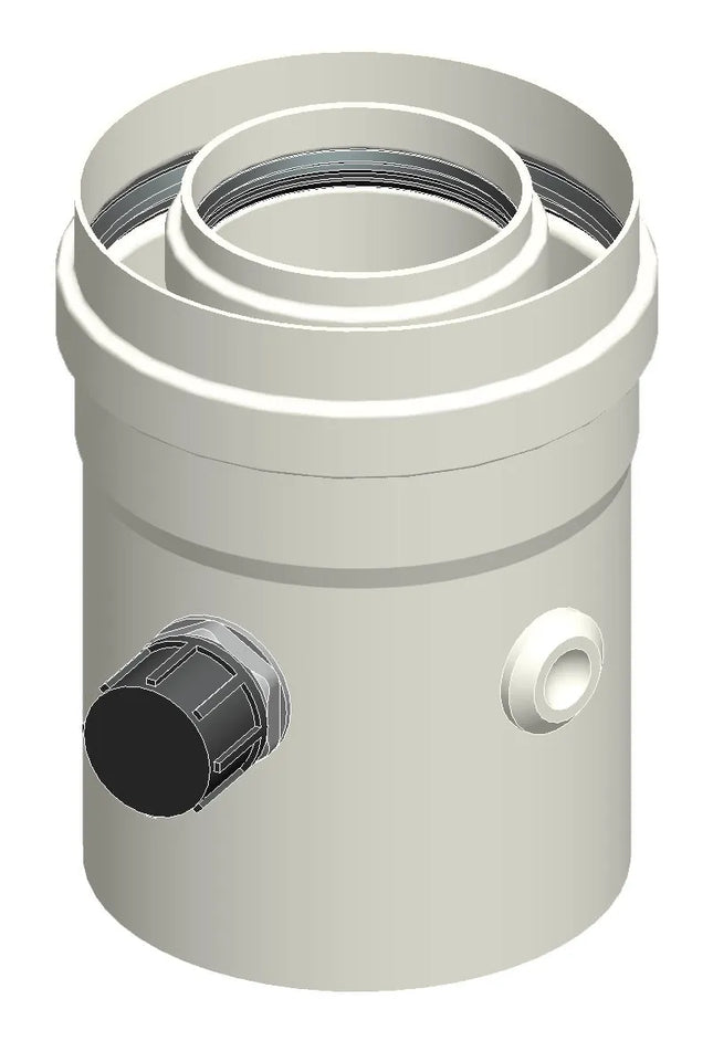 Ati - Partenza Coassiale Pps Ø60/100 Per Caldaia A Condensazione - Modello: Baxi/Roca