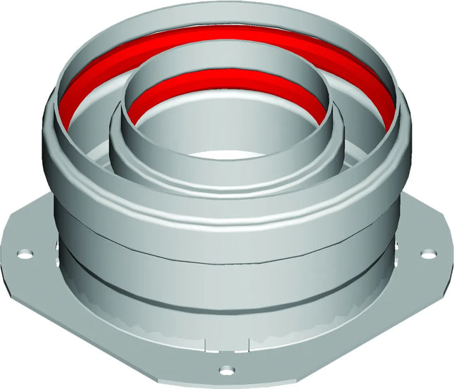 Ati - Partenza Verticale Coassiale Ø60/100 Per Caldaia Camera Stagna - Modello: Immergas