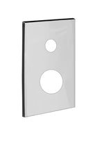 Paffoni - Piastra In Acciaio Inox Per Incasso Doccia Con Deviatore Les 015