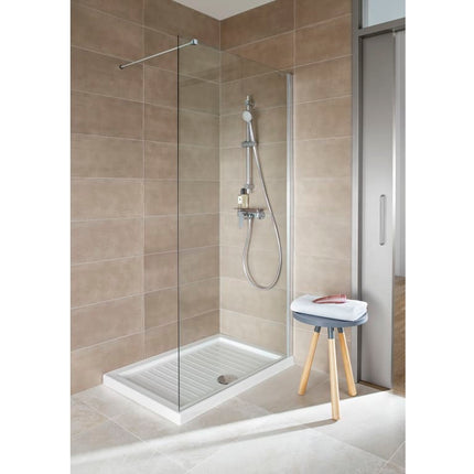 Roca - Piatto doccia 80x120 in ceramica senza piletta- Altezza: 5,5 cm