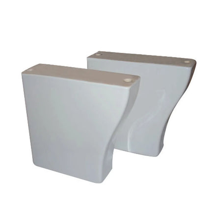 Coppia Piedi Per Lavatoio 95×33×32 CM (L×P×H) In Porcellana Iside