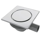 Piletta Con Griglia 15X15 A Filo Pavimento Uscita Da Ø40