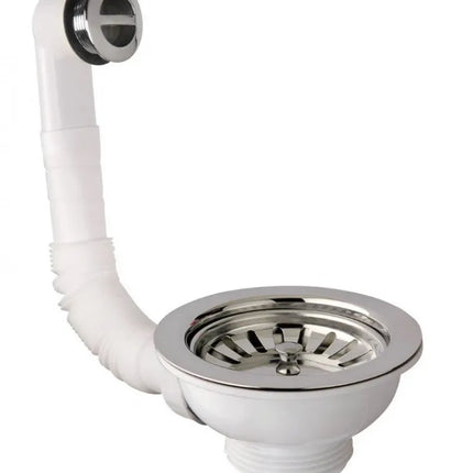 Piletta Basket 3.5" Con Troppo Pieno Tondo