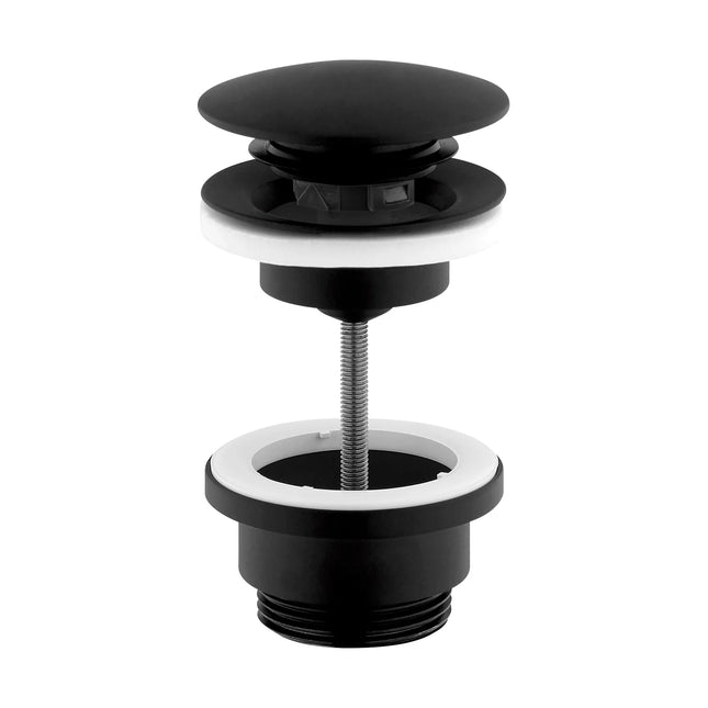 Cgs - Piletta Click-Clack Con Vite Da 1" 1/4 - Colore: Nero