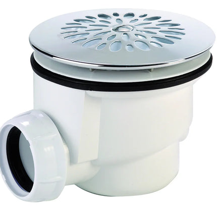 Nicoll/Redi - Piletta Sifonata Per Piatto Doccia H.10 Con Tappo Grigliato