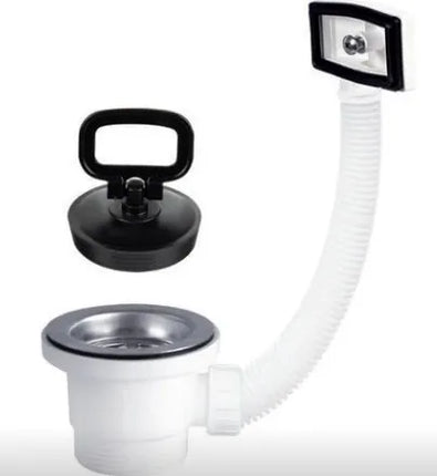 Piletta Per Lavello Inox Con Troppo Pieno