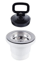 Piletta per lavello inox ø 70 senza troppo pieno