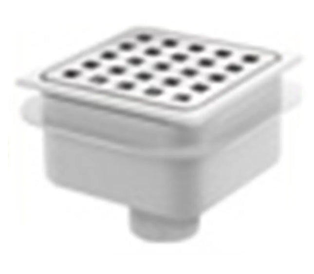 Pozzetto 105X105 In Abs Uscita Verticale Ø40