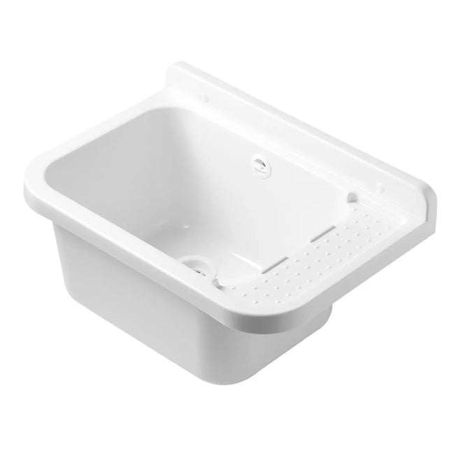 CR - Pilozzo In Vetroresina Completo Di Sifone E Piletta L50xP34xH21