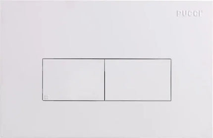 Pucciplast - Placca Eco 12 Mm Con Telaio + Sportello - Colore: Bianco