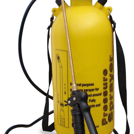 Ipierre - Pompa A Pressione 8 Litri Trasportabile A Tracolla O A Mano