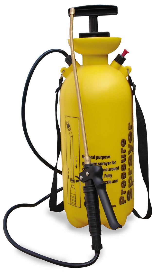 Ipierre - Pompa A Pressione 8 Litri Trasportabile A Tracolla O A Mano