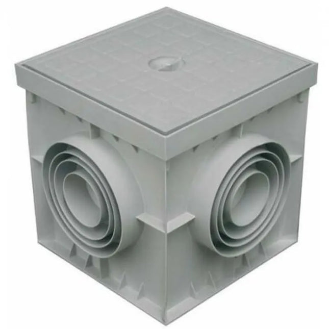 Pozzetto Pvc 400X400 Mm Con Coperchio