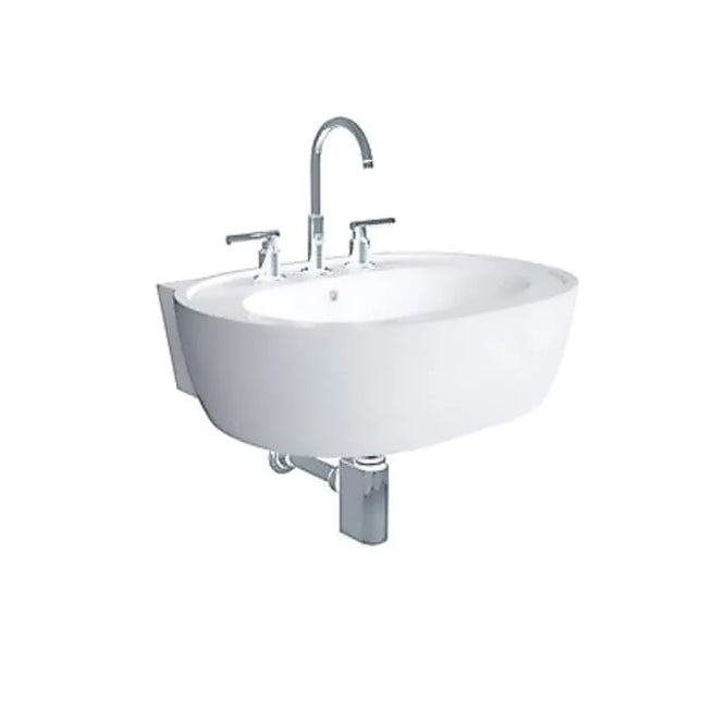 Geberit/Pozzi Ginori - Lavabo 68 Cm Porcellana Bianco - Serie: Easy2