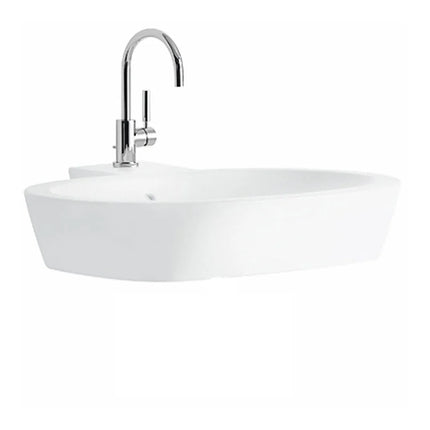 Geberit/Pozzi Ginori - Lavabo Da Appoggio 70 Cm Con Foro - Serie: Q3