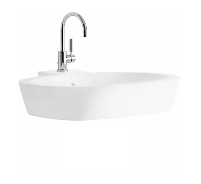 Geberit/Pozzi Ginori - Lavabo Da Appoggio 70 Cm Con Foro - Serie: Q3