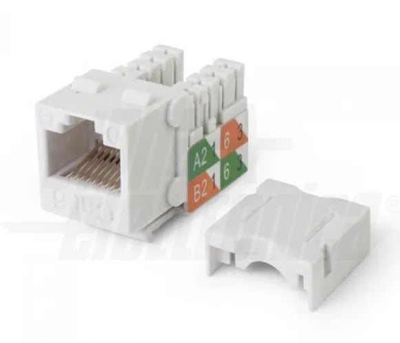 Presa Keystone 8P8C Rj45 Non Schermata - Cat.6 - Utp - Connessione 110 Idc
