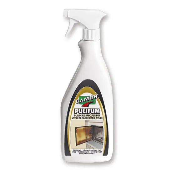Camon - Pulitore Per Vetri Camini Pulifum Spruzzatore 750 Ml