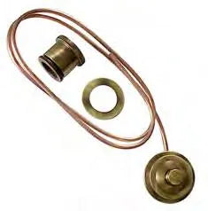 Pulsante + Raccordo Per Batteria - Colore: Bronzo