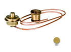 Pulsante + Raccordo Per Batteria - Colore: Oro