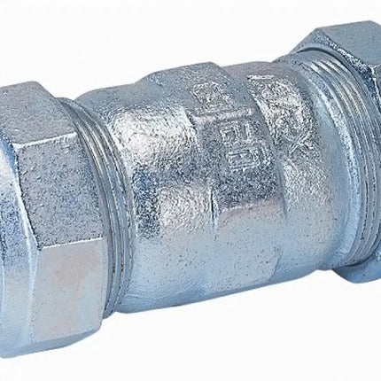 Bisgiunto Doppio Dado 1" Zincato