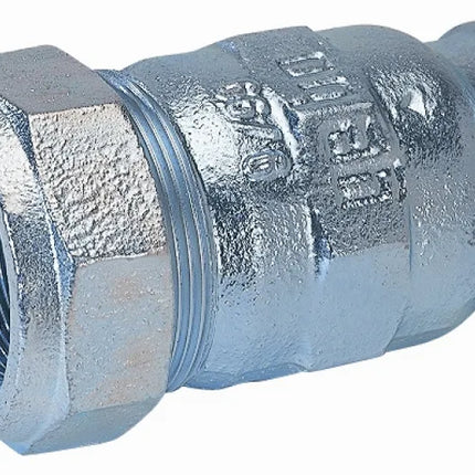 Bisgiunto Femmina 2" Ghisa Zincato