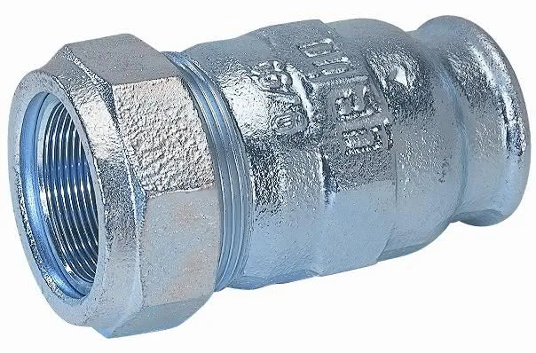 Bisgiunto Femmina 3/4" Ghisa Zincato