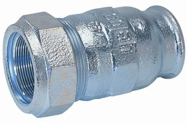 Bisgiunto Femmina 3/8" Zincato