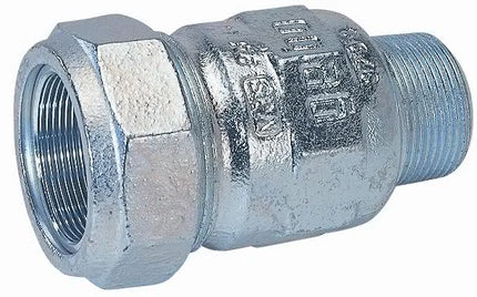 Bisgiunto Maschio 1/2" Ghisa Zincato