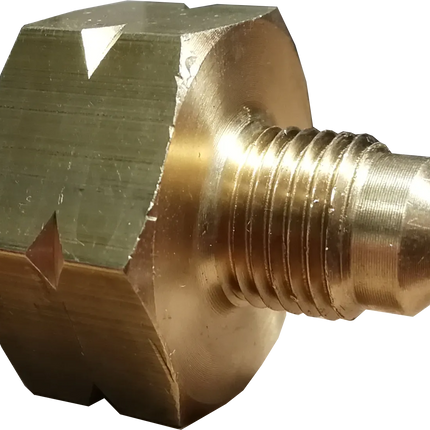 Tecnogas - Raccordo Per Bombola Gas R32 - 5/16" Maschio