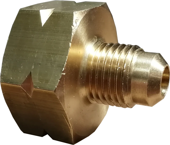 Tecnogas - Raccordo Per Bombola Gas R32 - 5/16" Maschio