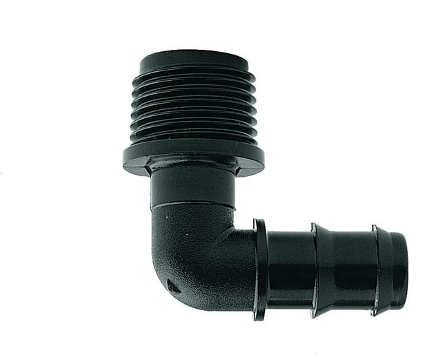 Ipierre - Raccordo Di Connessione A Gomito 1/2 Maschio Con Portagomma Ø16 Mm