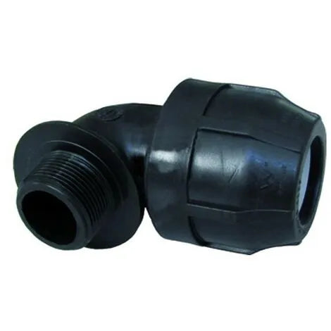 Gomito Maschio 11/4" Ø40 Plastica Polietilene