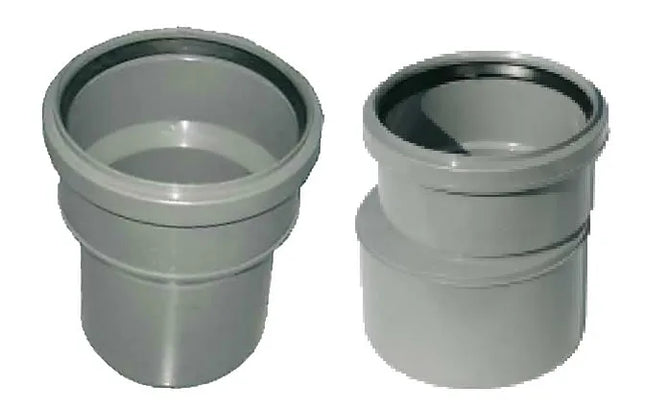 Raccordo Di Passaggio/Riduzione Ø110 Femmina - Ø100 Maschio Innesto/Incollaggio