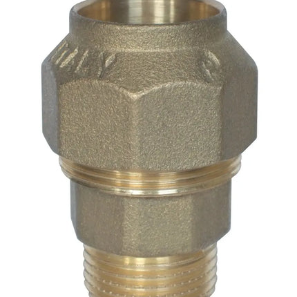 Niples Maschio 2" Ø63 Ottone Polietilene