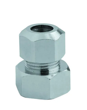 Niples Femmina 3/8" Ø10 Per Rame Cromato